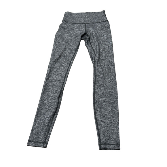 Lululemon Womens Size 4 Wunder Under High Rise Leggings Heathered Gray - Picture 1 of 8